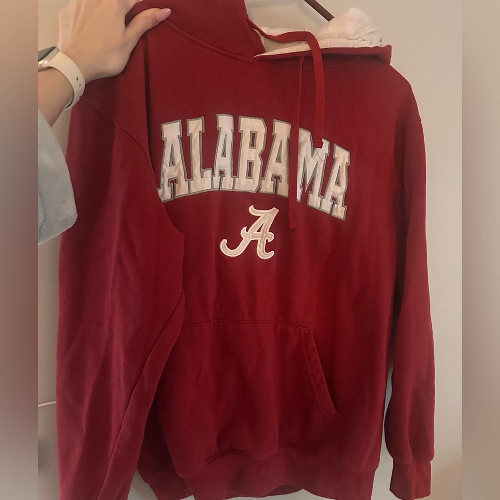 Alabama Crimson Red Hoodie